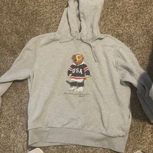 Ralph Lauren Polo Bear Hoodie Sweatshirt